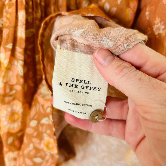 Spell & the Gypsy Utopia Blouse Size XS - Picture 6 of 7